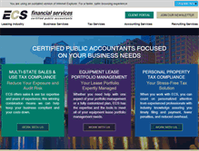 Tablet Screenshot of ecsfinancial.com